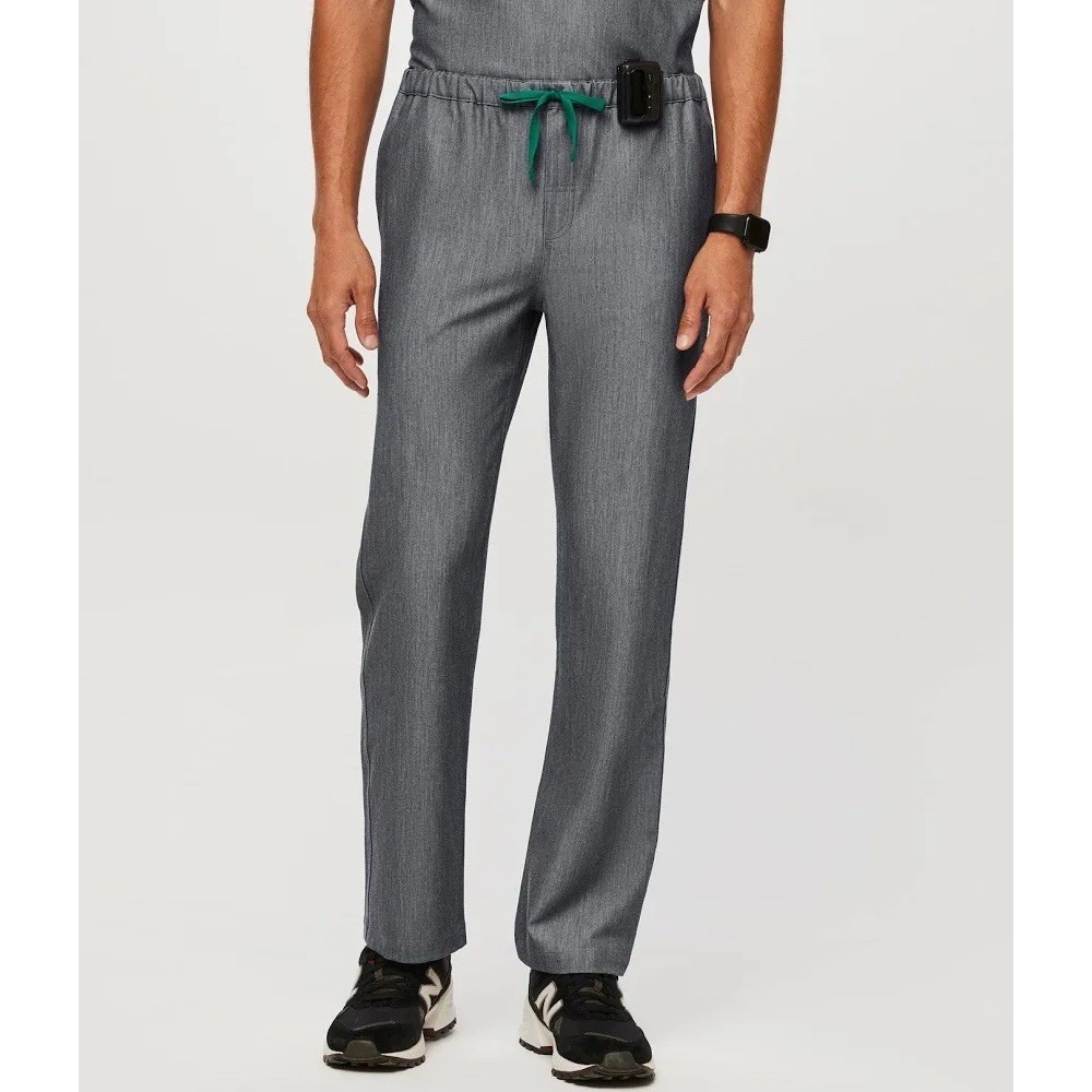 Figs Men's Pisco Basic Scrub Pants Graphite Grey Green String Xl Tall